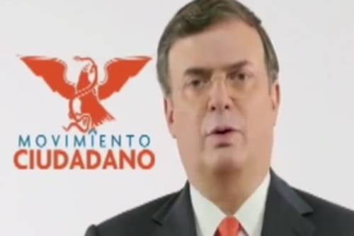 Aparece video falso de Marcelo Ebrard sumándose a Movimiento Ciudadano